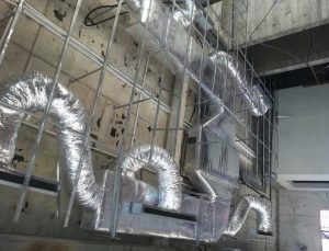 airconditioner duct installation
