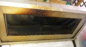 kitchen hood cleaning before