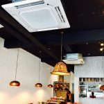 central aircon in restaurant