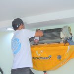 Chemical aircon cleaning - kbe singapore